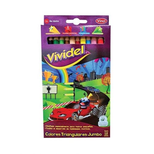 COLORES TRI JUM VIVIDEL 12PZ