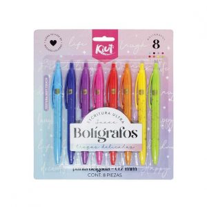 BOLIGRAFO PF RETRACTIL KIUT 8PZ