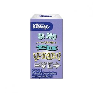 KLEENEX PAÑUELO CON 15 PAÑUELOS