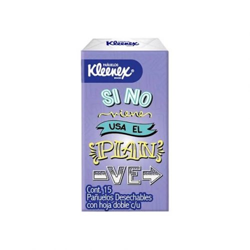 KLEENEX PAÑUELO CON 15 PAÑUELOS