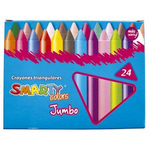 CRAYONES TRIANGULARES SMARTY JUMB 12PZ