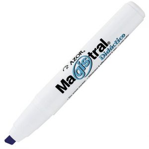 MARCADOR MAGISTRAL DIDACTICO AZUL