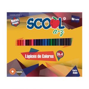 COLORES SCOOL 24PZ