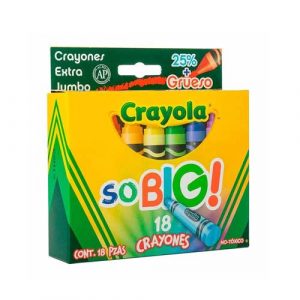 CRAYOLA SOBIG! C/18PZ